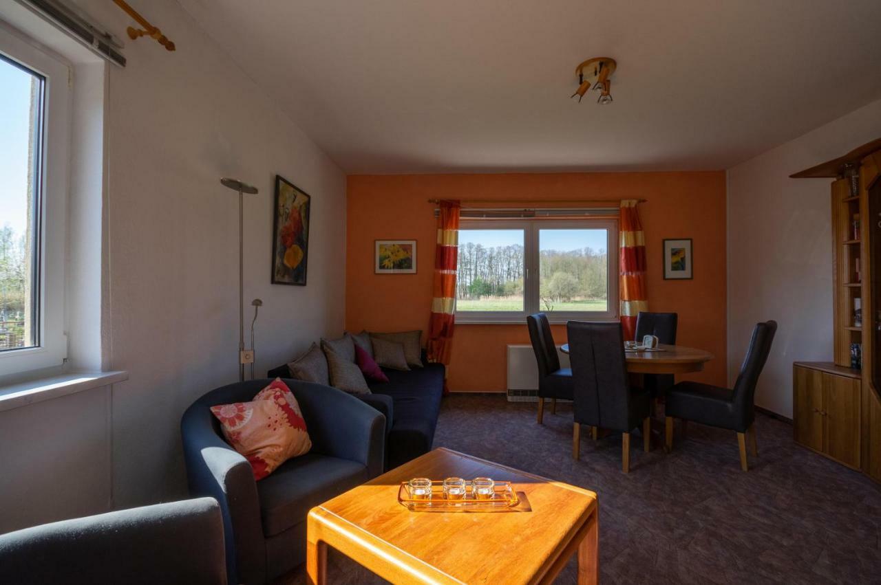 Ferienwohnung Sonnenblume Himmelpfort Pian Exteriör bild
