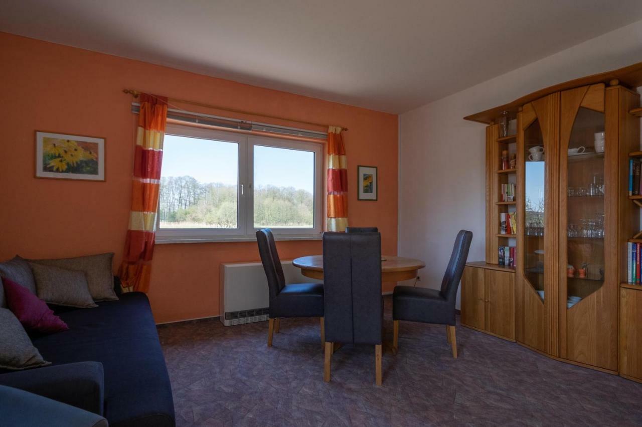 Ferienwohnung Sonnenblume Himmelpfort Pian Exteriör bild