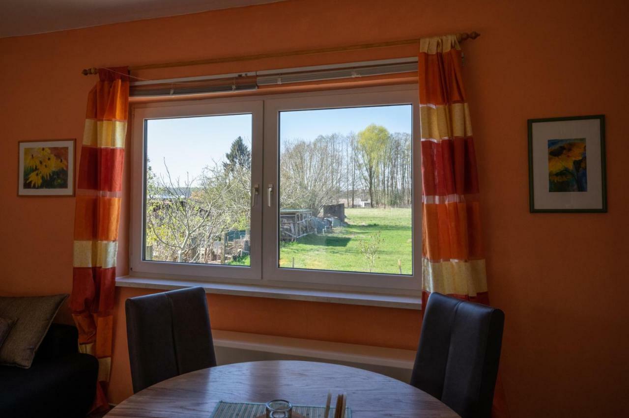 Ferienwohnung Sonnenblume Himmelpfort Pian Exteriör bild